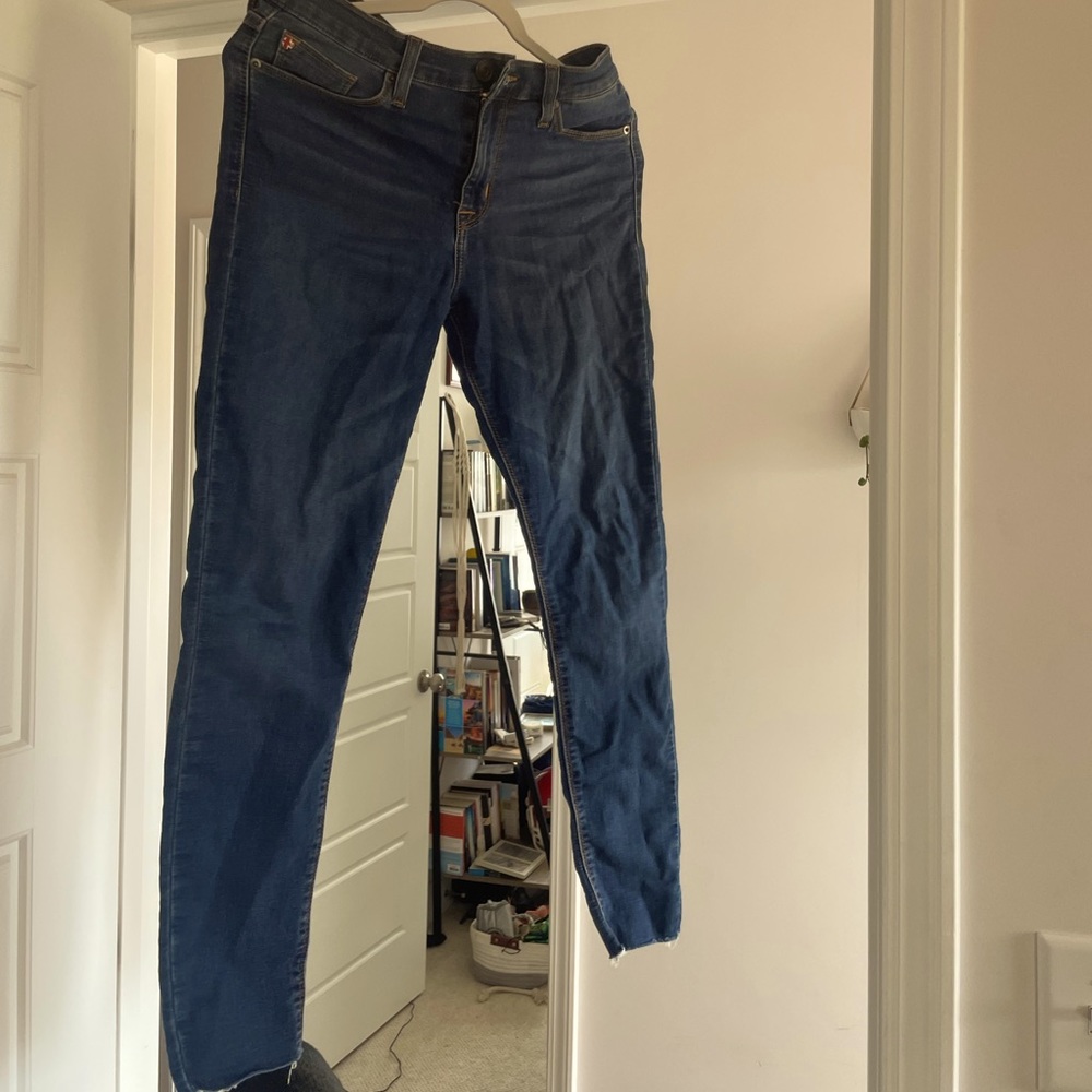 Hudson high waist skinny jeans